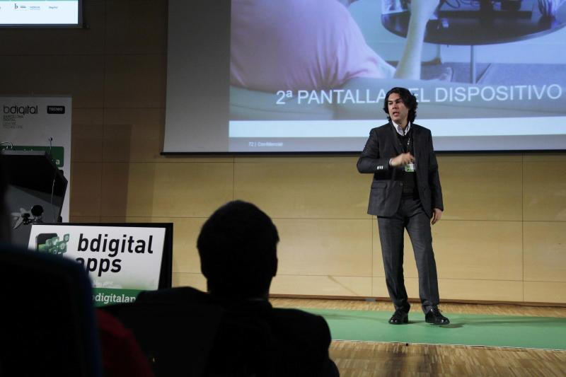 Nicolás Amado Vega - International Keynote Speaker and Brand Ambassador - Large audiences of up to 1.000 - BDigital Apps Congress Keynote, Barcelona, 2012